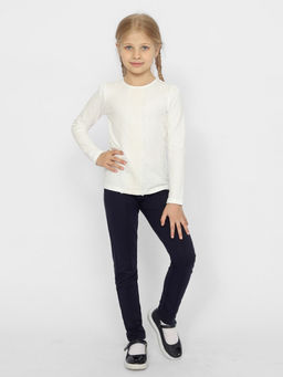 CRB wear/CWJG 63597-21 Джемпер для девочки,экрю/Ex.Cherubino  фото 2