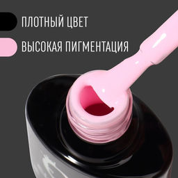 Гель лак для ногтей, CLASSIC COLORS, 3-х фазный, 8мл, LED/UV, цвет барби (48) - Queen fair фото 2