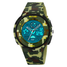 Часы наручные Skmei мужские электронные спортивные 2346green-camo