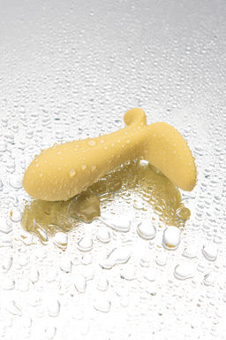 Анальный вибратор Satisfyer Intensity Plug, силикон, желтый, 9 см  фото 15