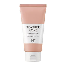 HAPPY BATH TEATREE ACNE CLEANSING FOAM - Пенка для умывания с экстрактом чайного дерева, 150 мл