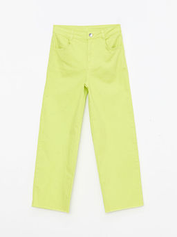 Basic Geni? Pa?a Gabardin K?z ?ocuk Pantolon
