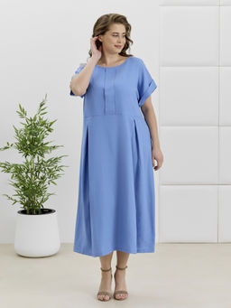 Платье Скарлет из вискозы со льном - Виотекс фото 14