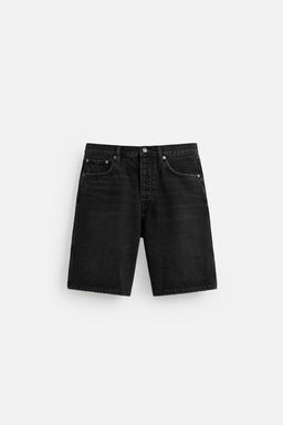 STRAIGHT-LEG DENIM BERMUDA SHORTS - Zara фото 27