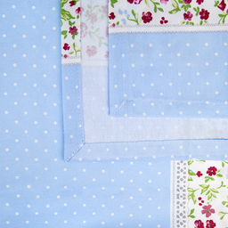 "Английский сад" Скатерть-дорожка на стол 50х145см, хлопок "Премиум" 186г/м2, "Домашняя мода" (Россия)