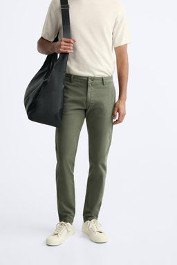 SKINNY FIT CHINO PANTOLON - Zara фото 39