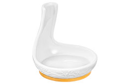 Подставка под ложку 10*10*10,5 см Веточки-цветочки на бамбуковой подставке - Elan gallery фото 5