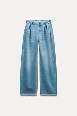 Z1975 LOOSE-FIT WIDE-LEG JEANS - Zara фото 2