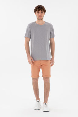 Erkek Regular Fit Bisiklet Yaka Modal Koyu Gri Basic Ti__rt Sepette S_rpriz _ndirim - U.s. polo assn фото 4