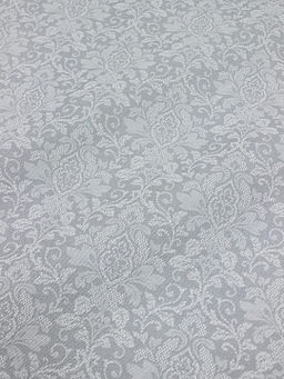 Рогожка Вензель цв.св.серо-голубая дымка, ш.1.5м, хлопок-100%, 165гр/м.кв