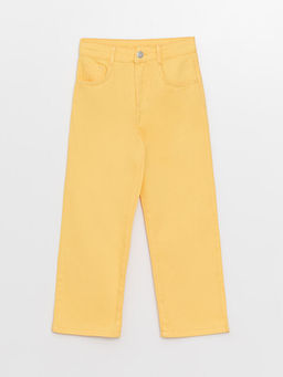 Wideleg K?z ?ocuk Jean Pantolon