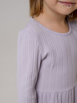 Платье Эля косичка лаванда - Sovalina фото 4