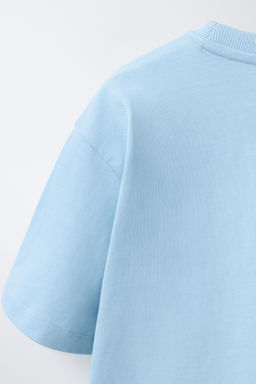 CAMISETA ESTAMPADO TEXTO / Azul - Zara фото 4