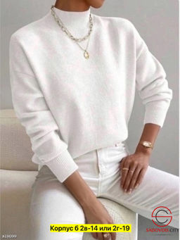 Водолазка женская однотонная