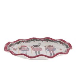 Тарелка "Щелкунчик", L25,5 W25,5 H3 см