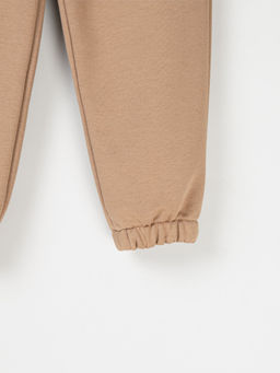 Джоггеры Песок с карманами утепленные без начеса - Bungly фото 5