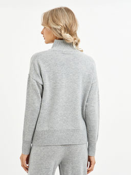 водолазка женская из шерсти с ромбами - Glenfield фото 7