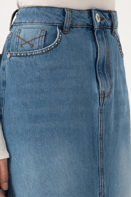 Kad_n Mavi Jean Etek - U.s. polo assn фото 5