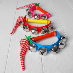 Погремушка музыкальная игрушка «Звери» с бубенцами, МИКС