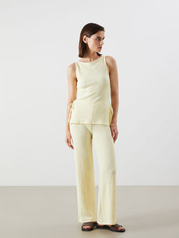 Bisiklet Yaka Dokulu Kad?n Atlet