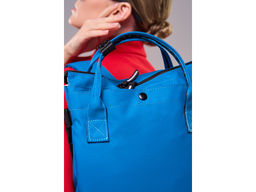 Сумка-рюкзак женский Lanotti 6001/голубой