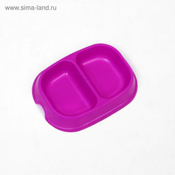 Цена за 3 шт. Миска 2200 мл, пурпурная - Simaland фото 3