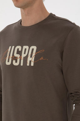 Erkek Vizon Sweatshirt Sepette S_rpriz _ndirim - U.s. polo assn фото 7
