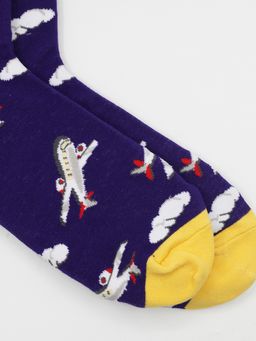 Носки р.40-45 Mood Самолёты Облака - Krumpy фото 3