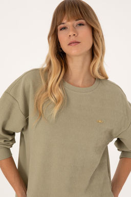 Kad_n A__k Haki Sweatshirt - U.s. polo assn фото 2