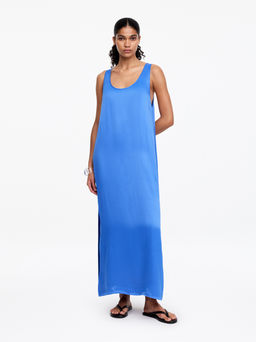 Vestido de sat?n sin mangas - H&m фото 3