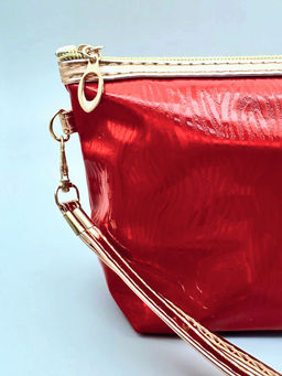 Sunflower Косметичка женская 813 HB, красный глянец