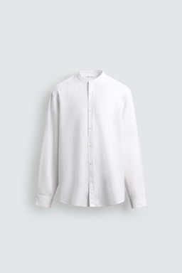 LINEN - COTTON SHIRT - Zara фото 7