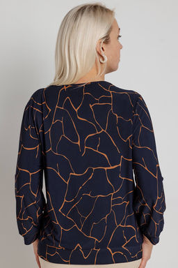 Блузка женская 3055/19/Синий