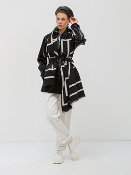 В составе шерсть и кашемир! теплый двусторонний палантин - Tantino фото 2