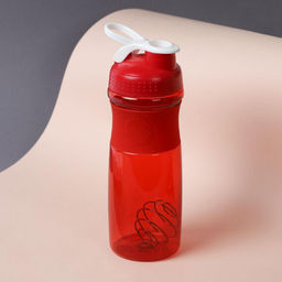Бутылка/Шейкер NEWWAVE SHS-760 красная, для спортивного питания 760ML/уп60 - Галеонтрейд фото 6