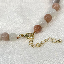 Бусы из Лунного камня микс 45 см +