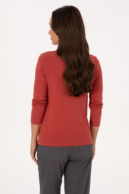 Kad_n Kiremit Basic Polo Yaka Sweatsh_rt Sepette S_rpriz _ndirim - U.s. polo assn фото 5