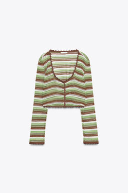 CROCHET JACKET - Zara фото 4