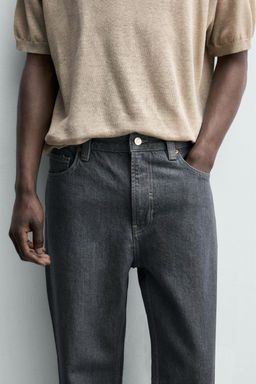 JEANS STRAIGHT FIT / Gris - Zara фото 7