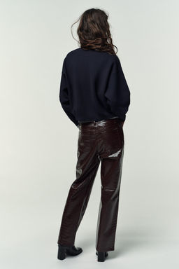 PLAIN KNIT SWEATSHIRT - Zara фото 7