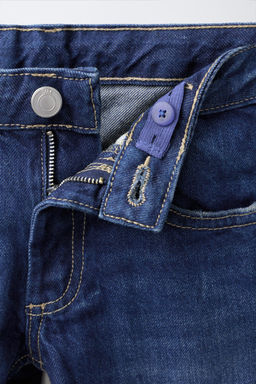 DENIM STRAIGHT ROTOS / Azul - Zara фото 3