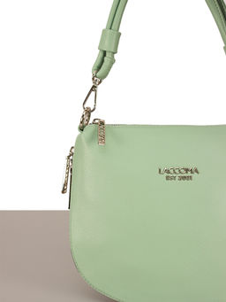 LACCOMA сумка Анжелика-Л815-мятный эко кожа хлопок  фото 3