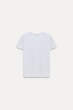 SHORT SLEEVE INTERLOCK T-SHIRT - Zara фото 10