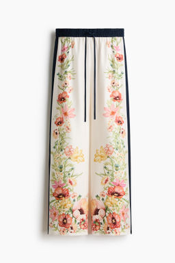 Pantal?n estampado en lyocell
