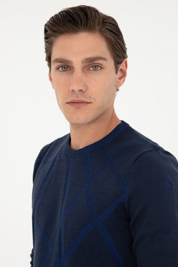 Мужской темно-синий свитер Неожиданная скидка в корзине - U.s. polo assn фото 16