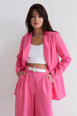 5407 Костюм брючный розовый - Martichelli фото 2