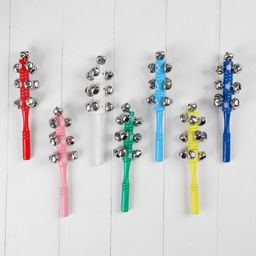 Погремушка с бубенцами Весёлое настроение, цвета МИКС - Simaland фото 7