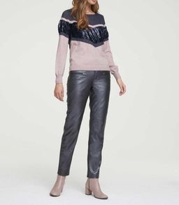 Пуловер, розово-синий - Heine фото 3