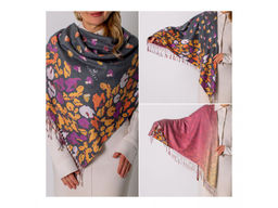 Платок Lanotti двухсторонний /Арт 30