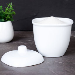 Сахарница 300 мл квадратная белая А / TZ40XN (WHITE) квадратная /уп 48/ - Галеонтрейд фото 4